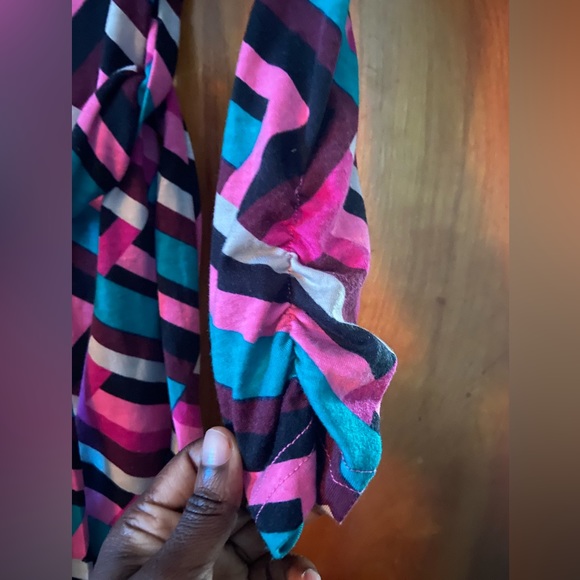 Derek Heart Couture- Abstract Colorful Dress - Picture 7 of 10